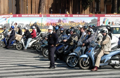 Rome's bikes